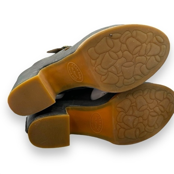 Kork-Ease San Carlos Distressed Slingback Platform Sandals, Dark Grey, Size 11 - Picture 15 of 15